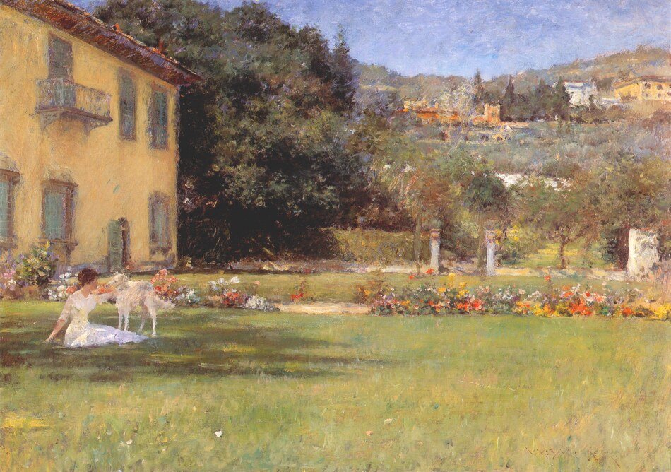Gode venner af William Merritt Chase