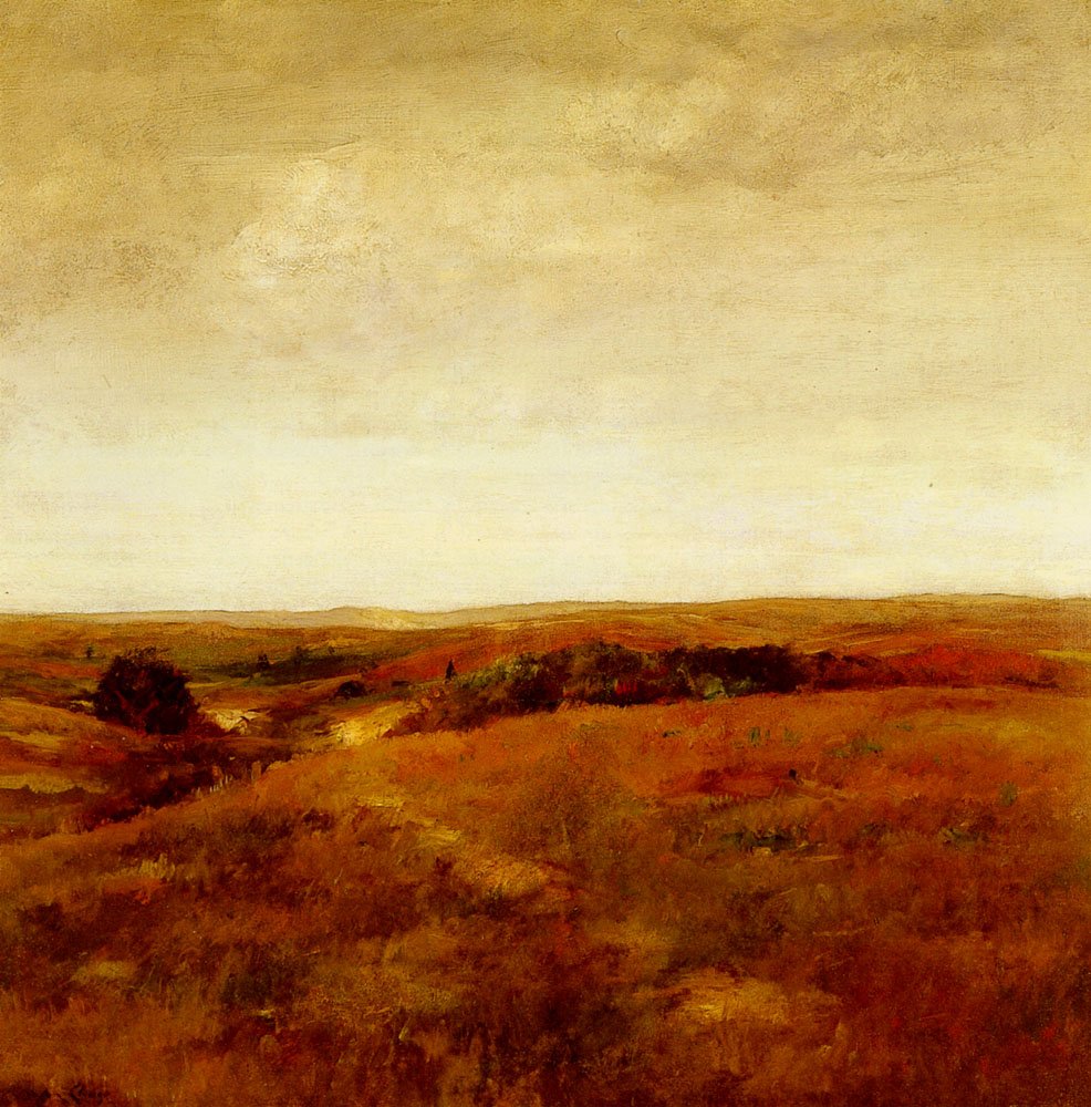 Oktobern af William Merritt Chase