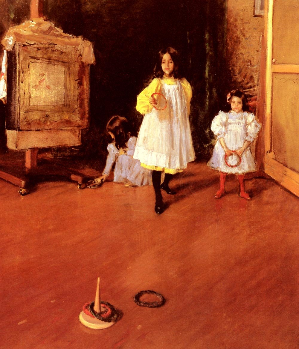Ring Tossn af William Merritt Chase