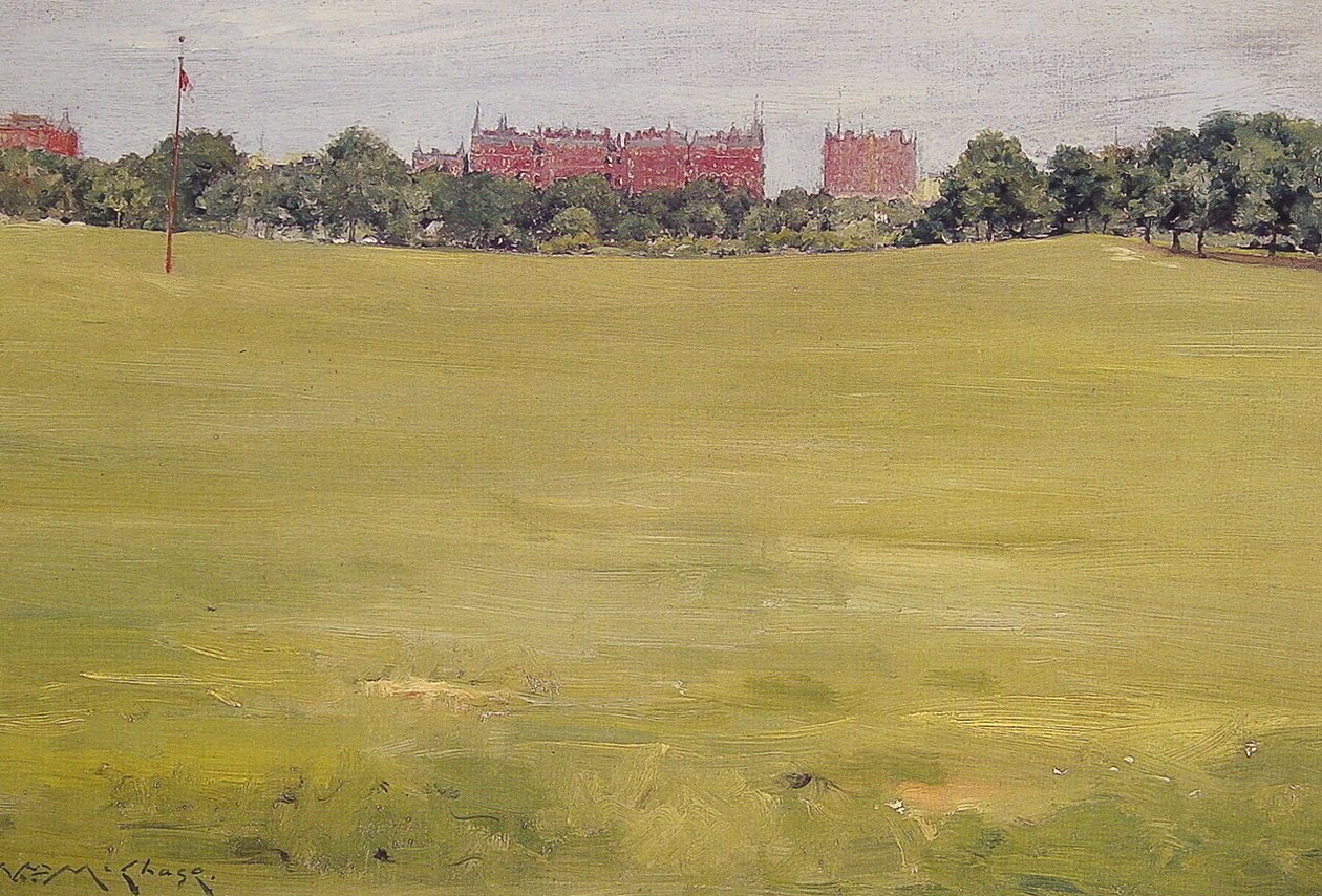 Udsigt fra Central Park af William Merritt Chase