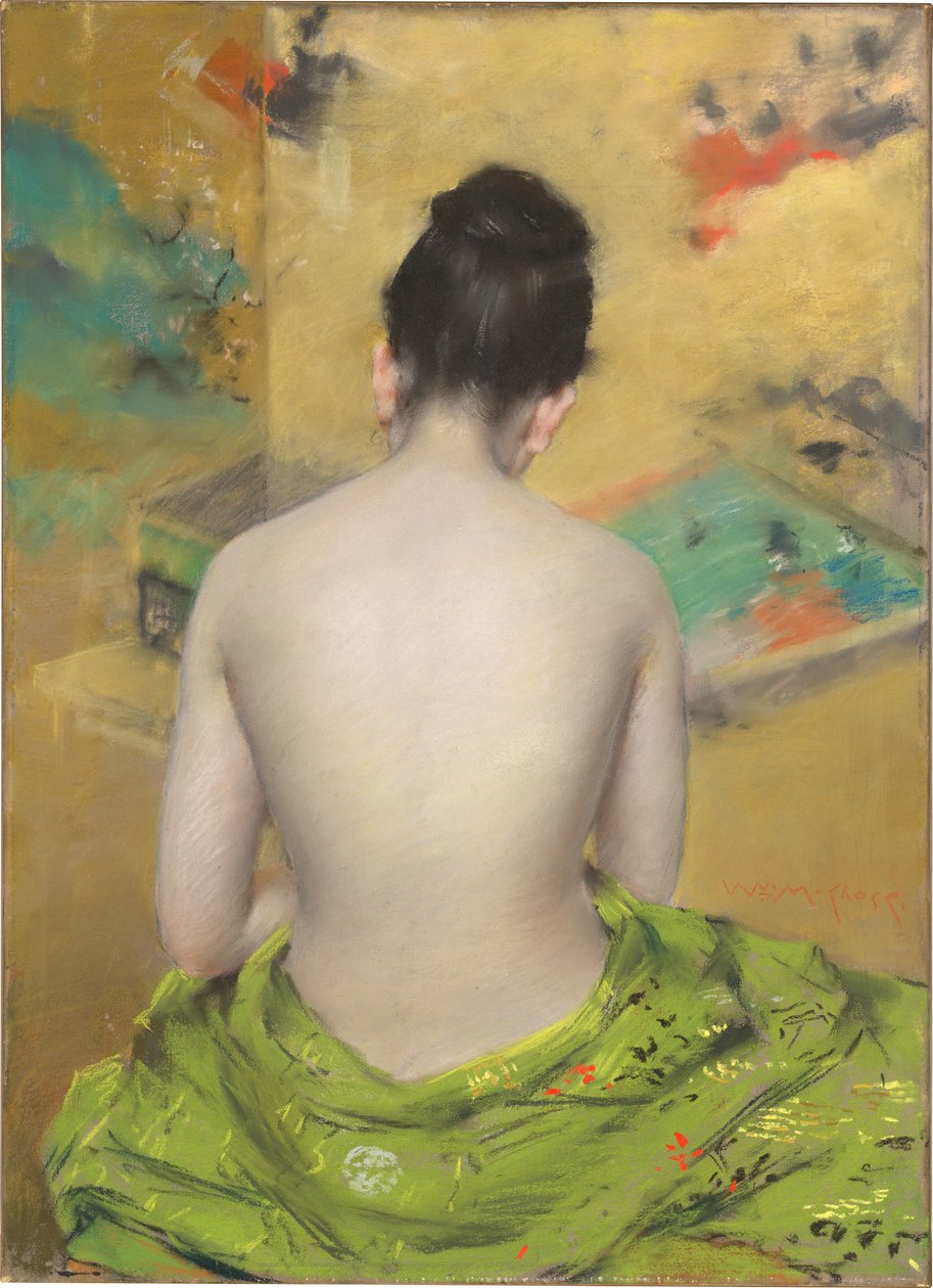 Bagsiden af en nøgen af William Merritt Chase