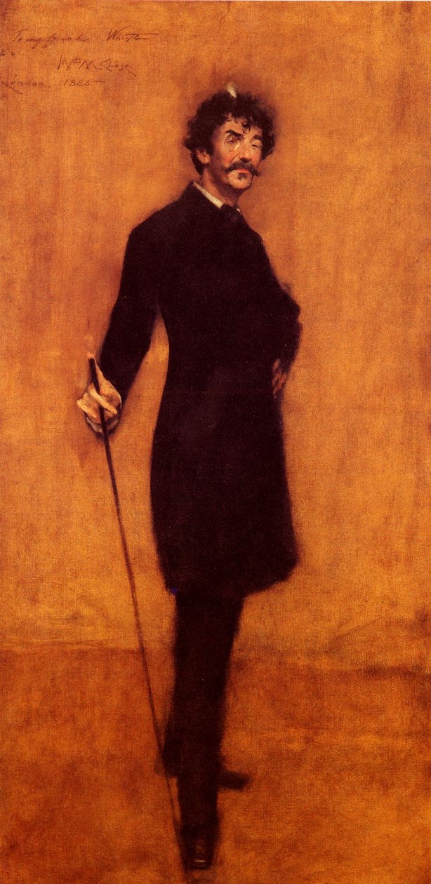 James Abbott McNeill Whistler af William Merritt Chase