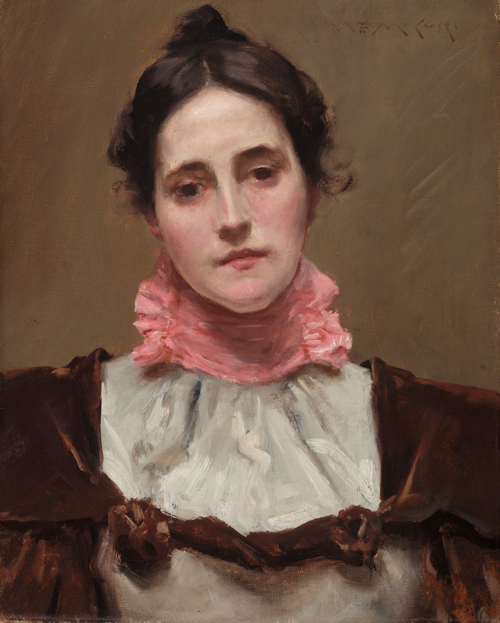 Mrs. William Merritt Chase, ca. 1890 af William Merritt Chase