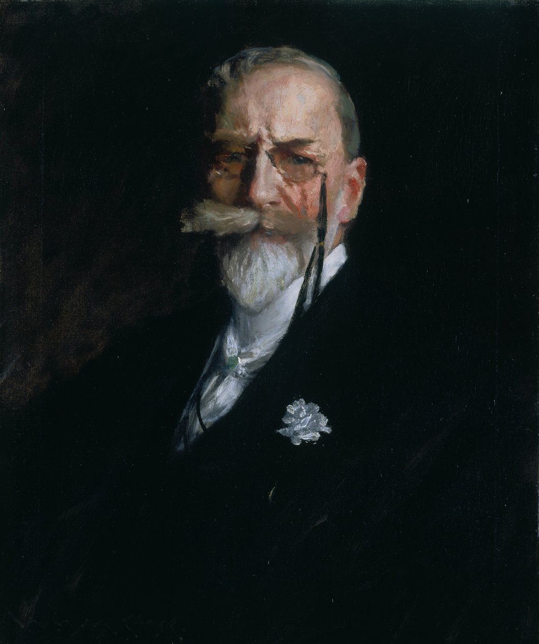 Selvportræt, ca. 1914 af William Merritt Chase