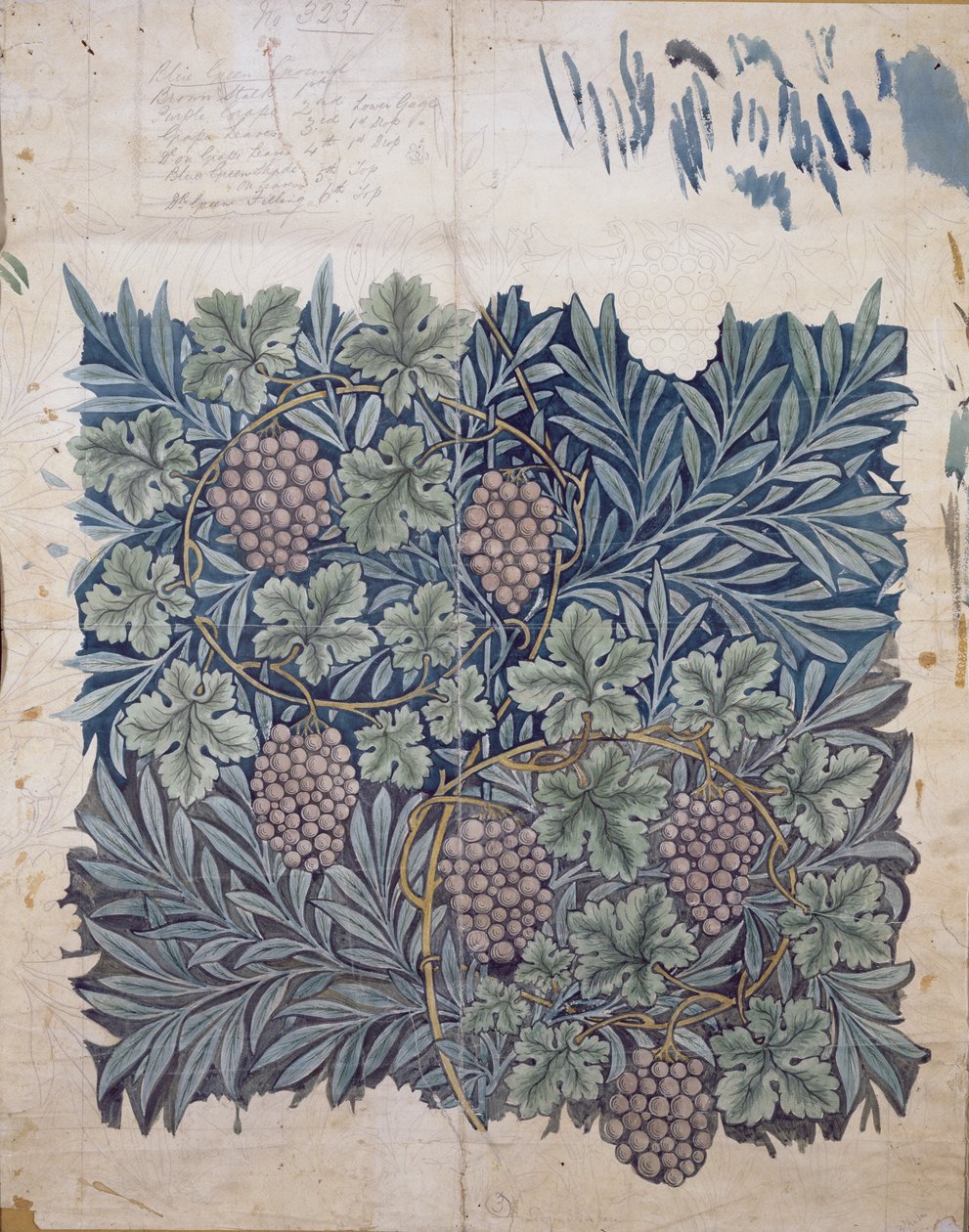 Leaf and Grape design til 