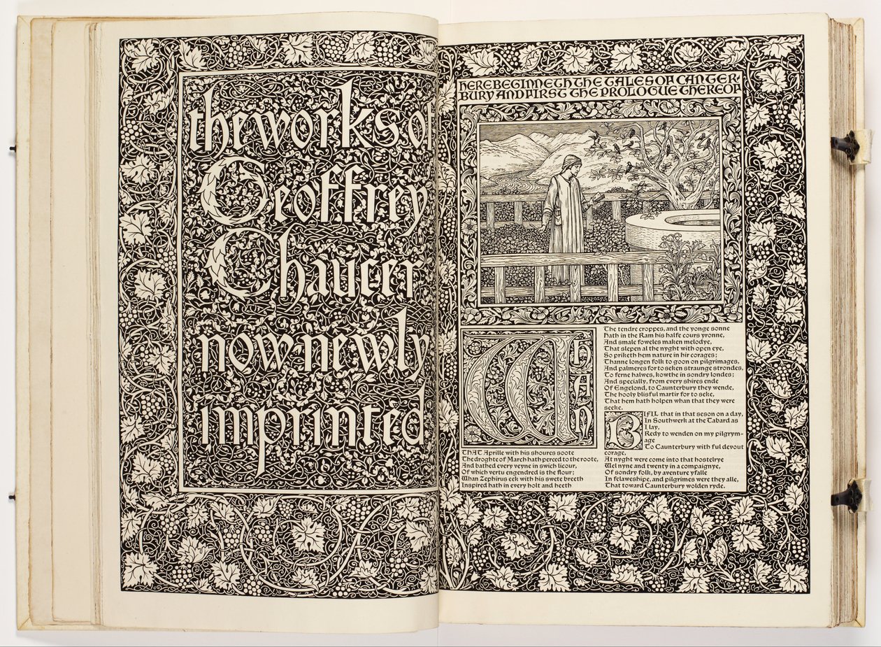 Værkerne af Geoffrey Chaucer (The Kelmscott Chaucer) af William Morris