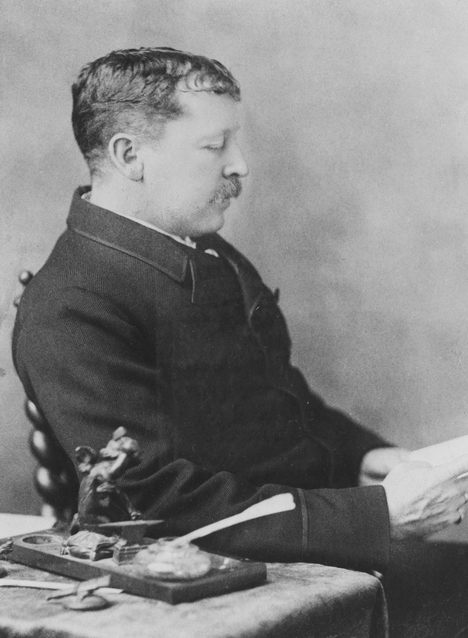 Portræt af Thomas Bailey Aldrich af William Notman