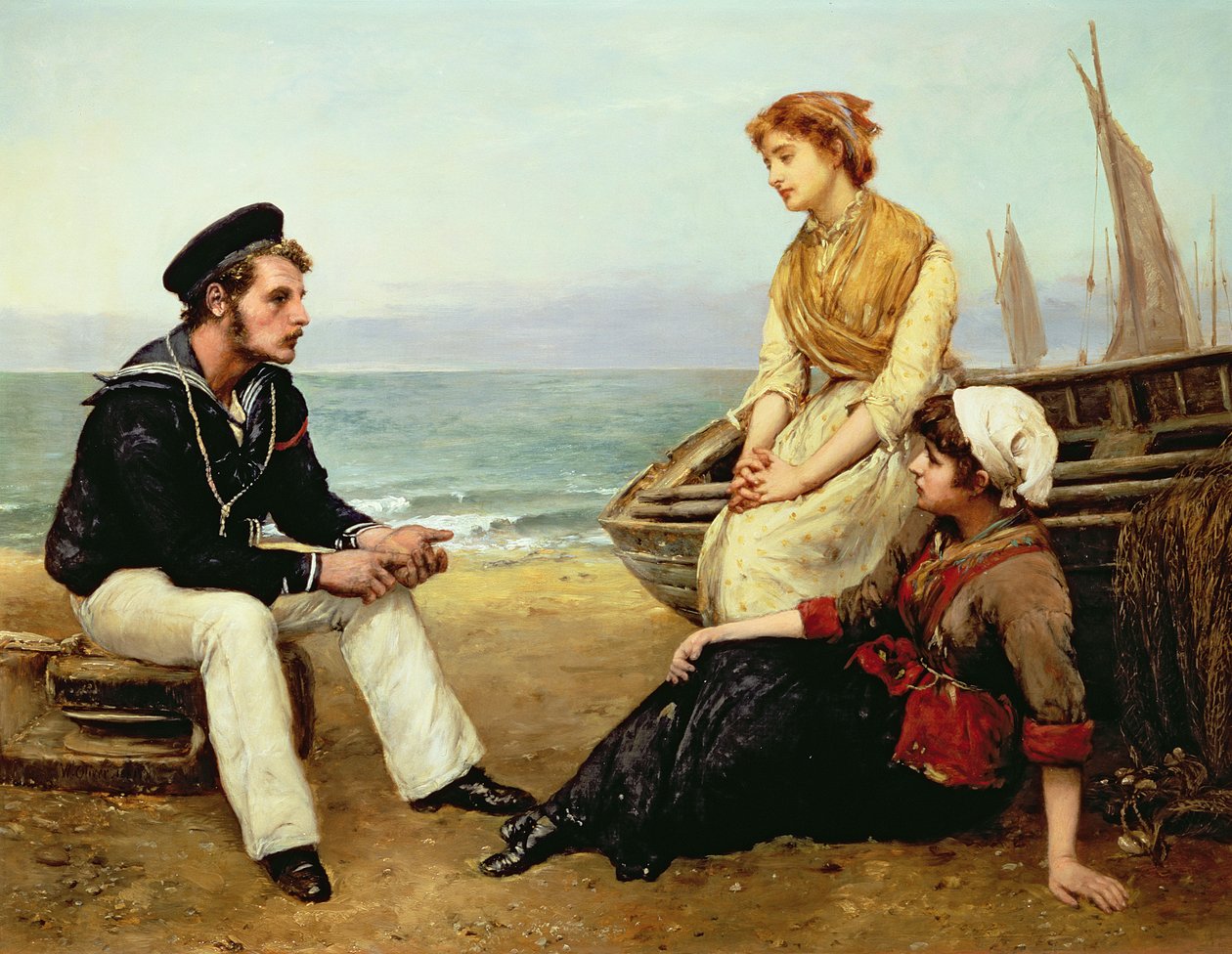 Om hans eventyr, 1881 af William Oliver