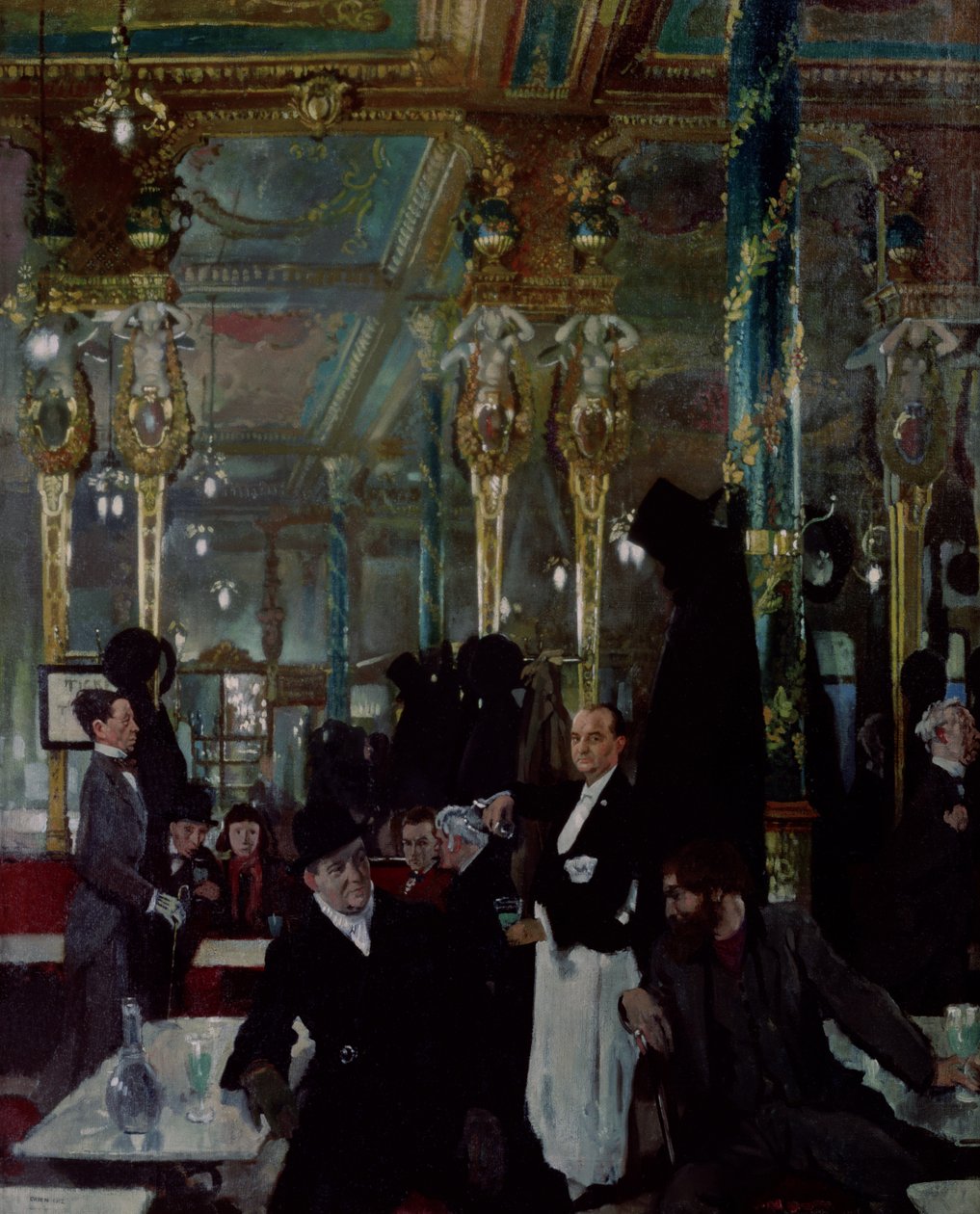 Cafe Royal, London, 1912 af William Orpen