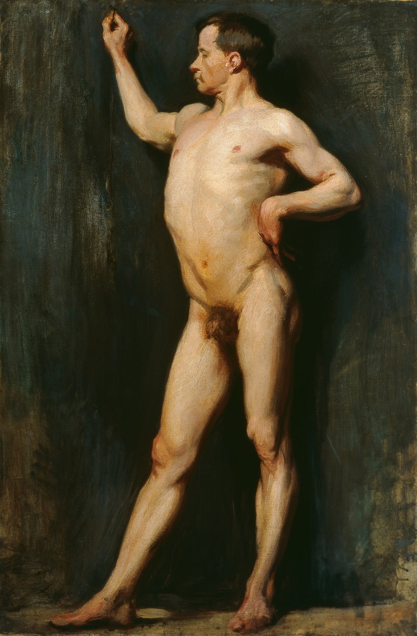 Mandsfigur stående, 1899 af William Orpen