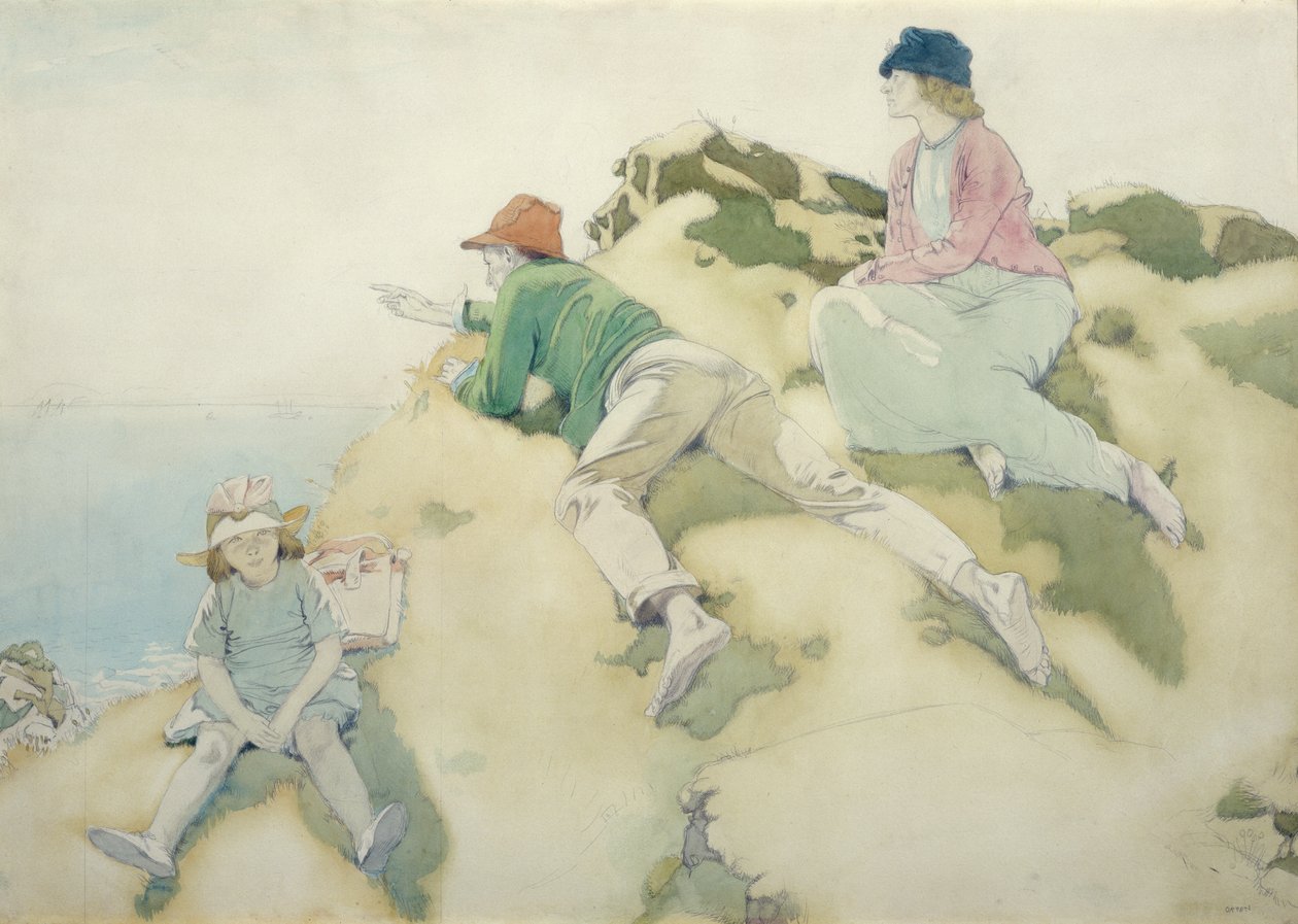 Yacht Race (Dublin Bay) af William Orpen