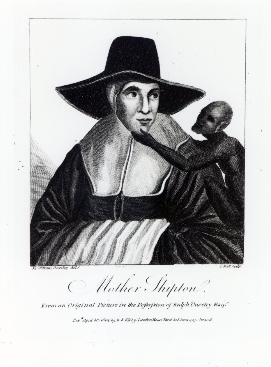 Mother Shipton, graveret af John Scott, 1804 af William Gore Ouseley