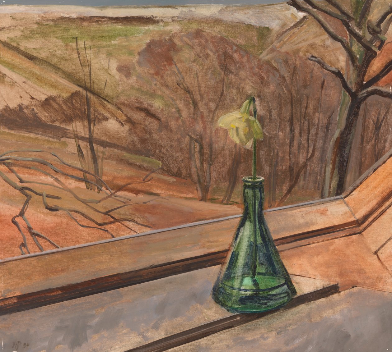 Green Bottle & Daff, 1994 af William Packer