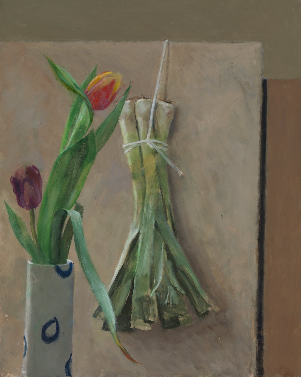 Porrer Suspenderet, 2014 af William Packer