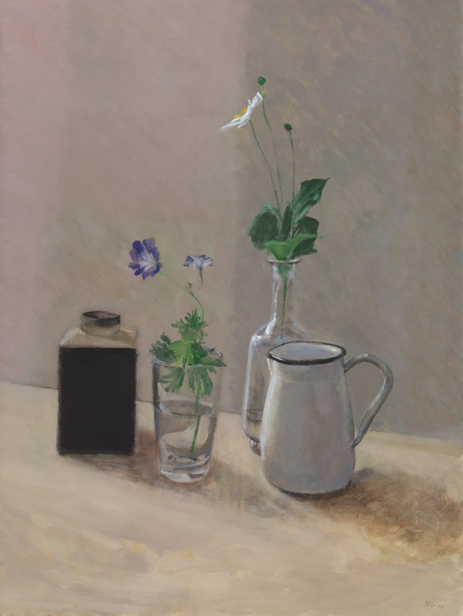 Hvid og blå, 2014 af William Packer