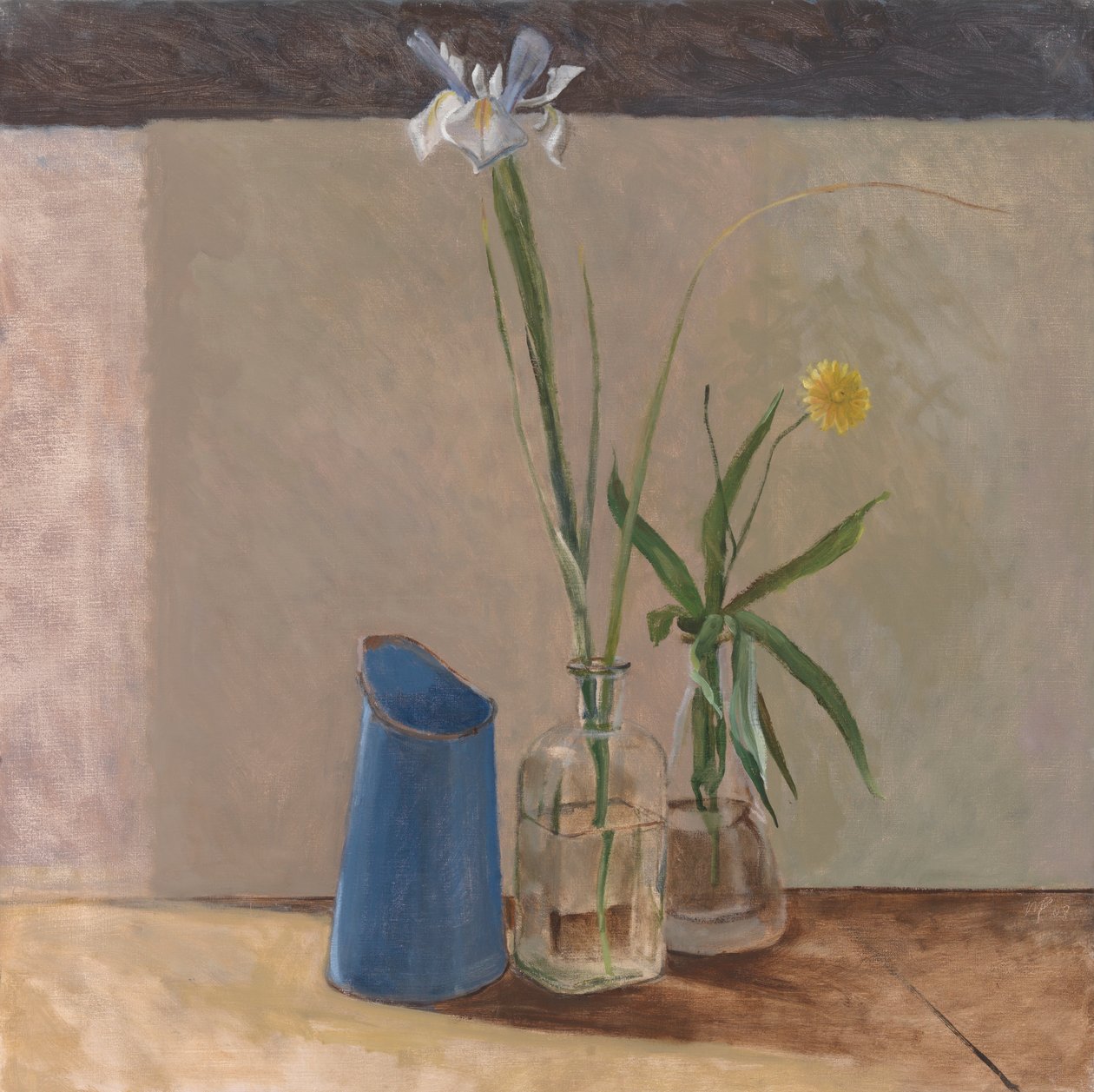Hvid Gul Blå, 2008 af William Packer