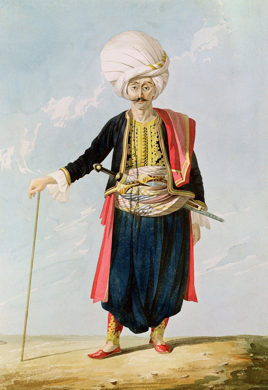 En janitsjar, ca. 1823 af William Page