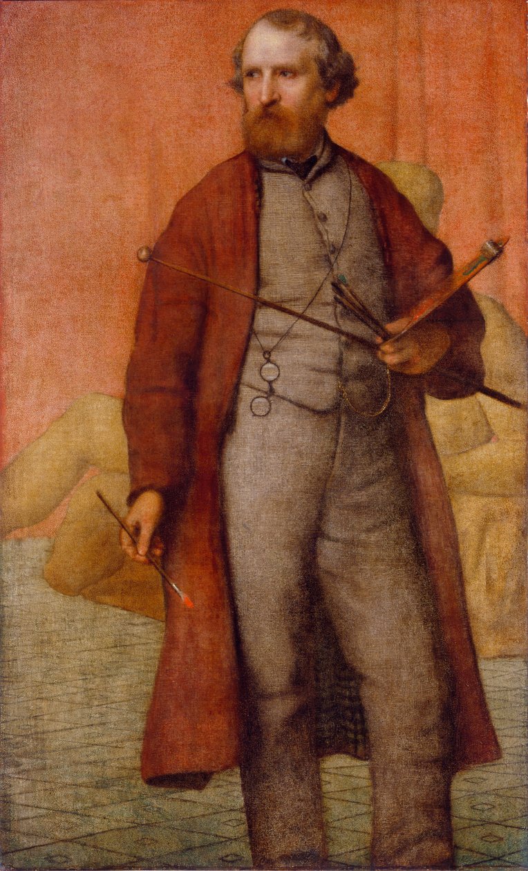Selvportræt, ca. 1860 af William Page