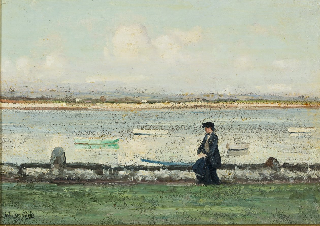 Lune ved Sunderland Point af William Page Atkinson Wells