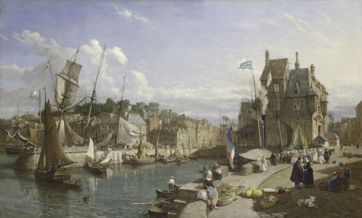 Honfleur af William Parrott