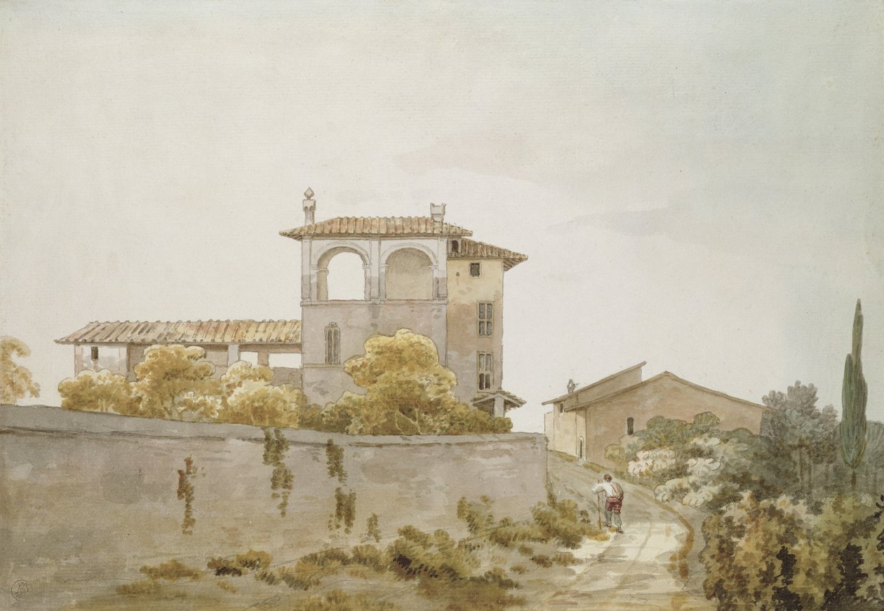 En italiensk villa af William Pars