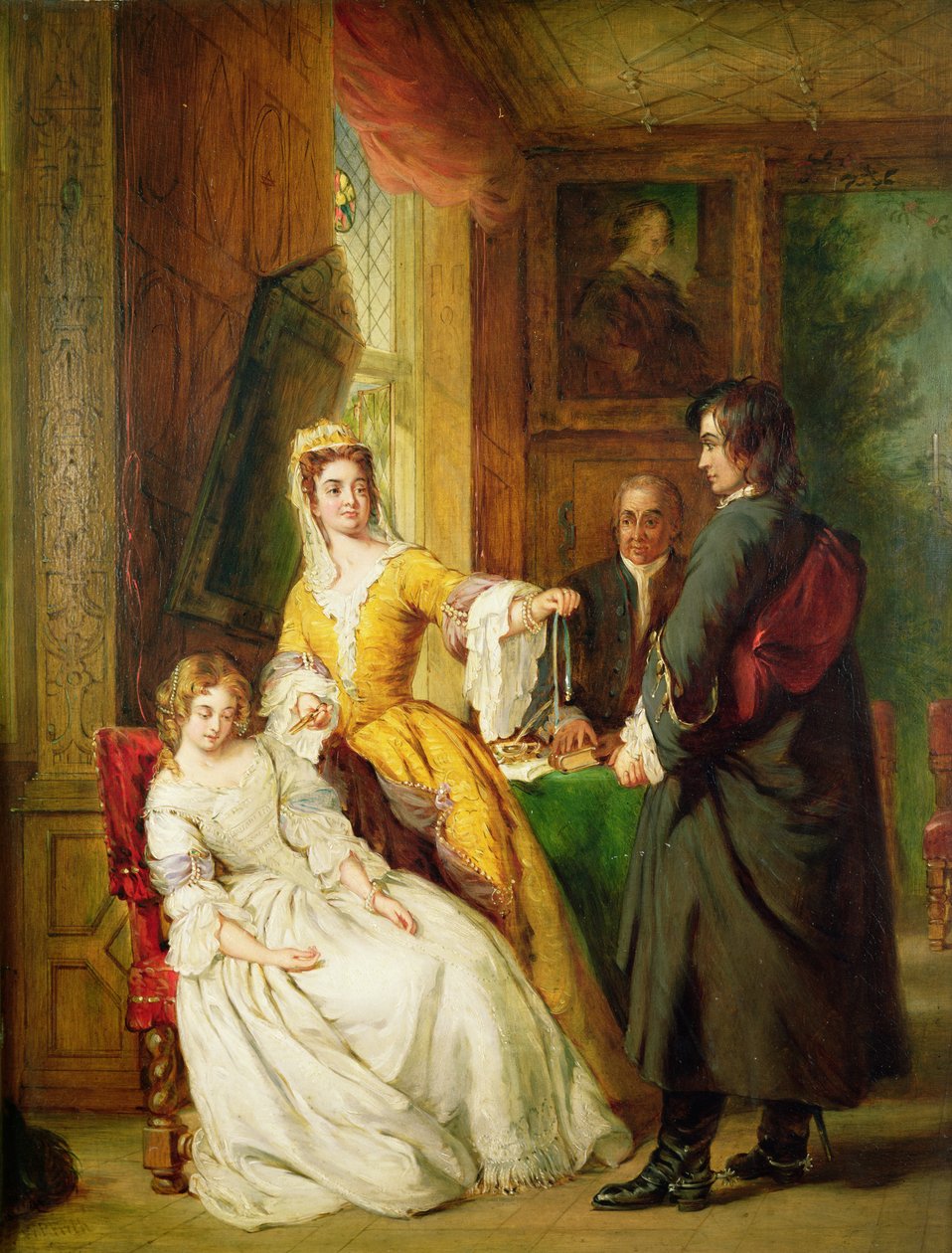 Kærlighedstoken af William Powell Frith