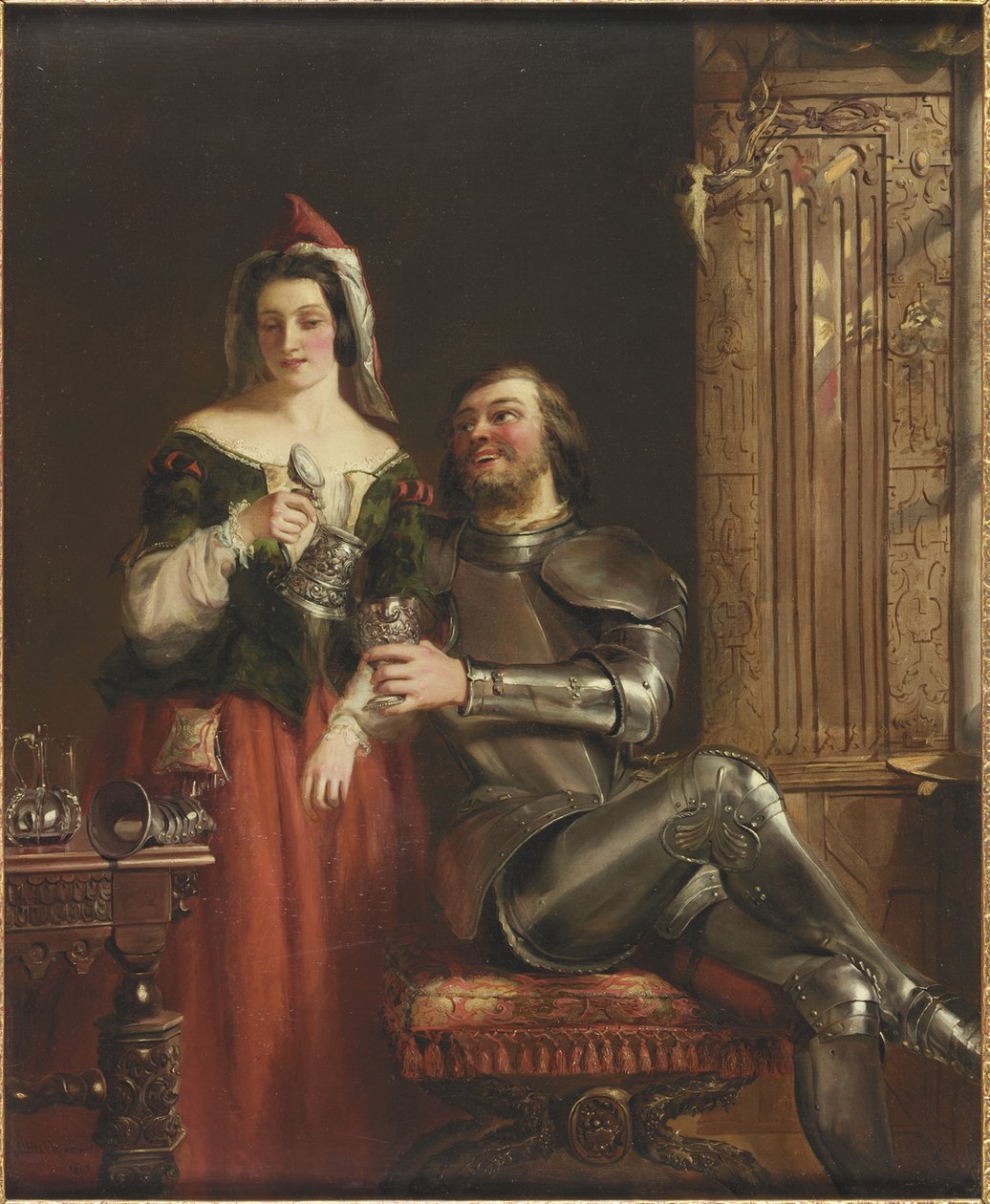 Ridderen og tjenestepigen af William Powell Frith