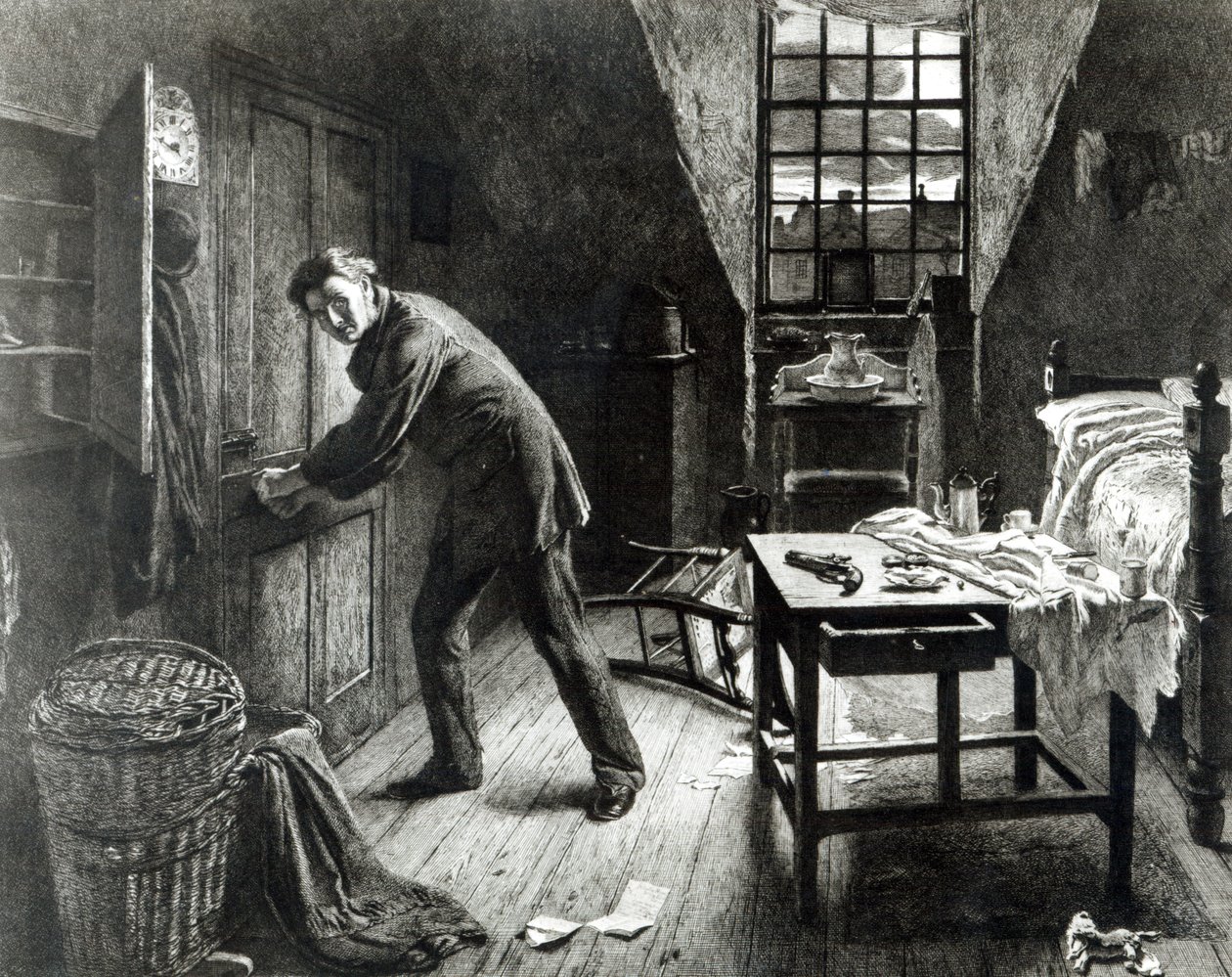Vejen til ruin, graveret af L. Flameng, 1878 af William Powell Frith