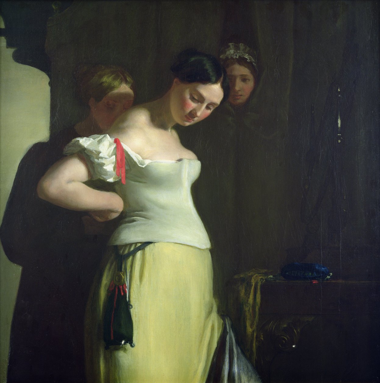 Minna på sit toilet af William Quiller Orchardson