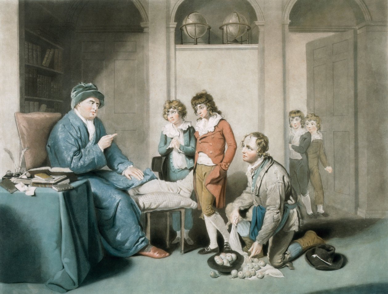 The Truants, indgraveret af William Ward (1766-1826) af William Redmore Bigg