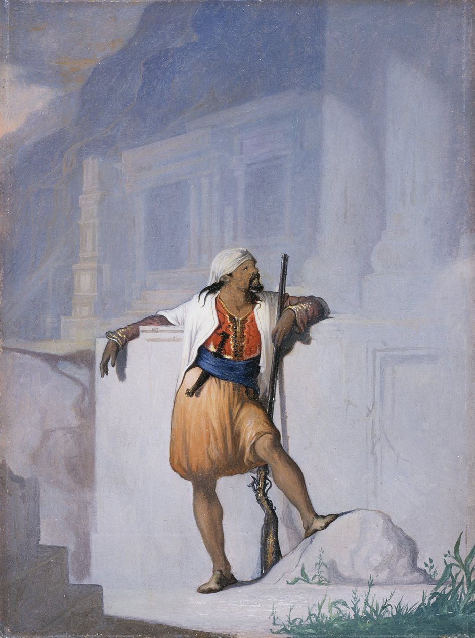 Vagtvagten, ca. 1872 af William Rimmer