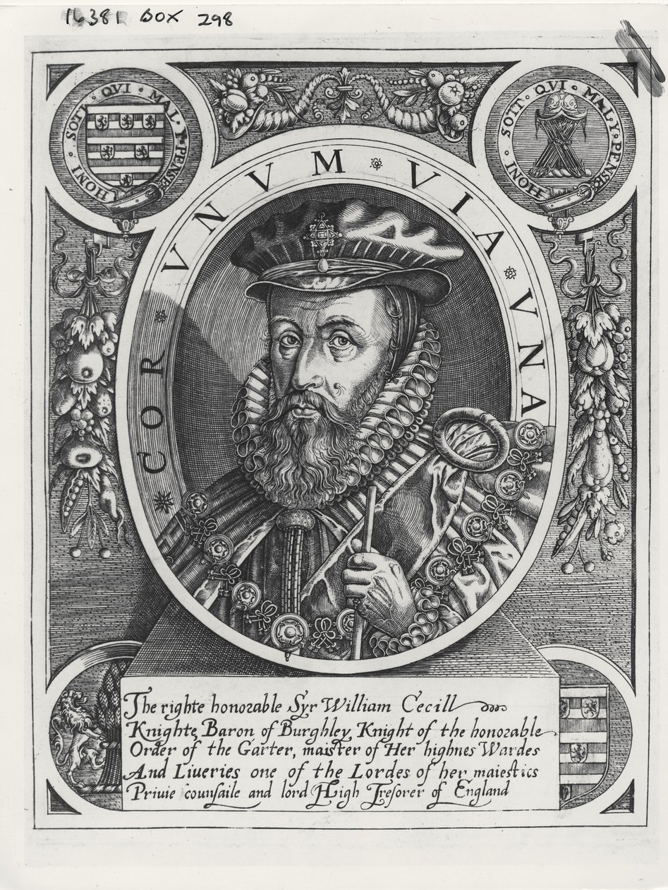 William Cecil, 1. baron Burghley af William Rogers