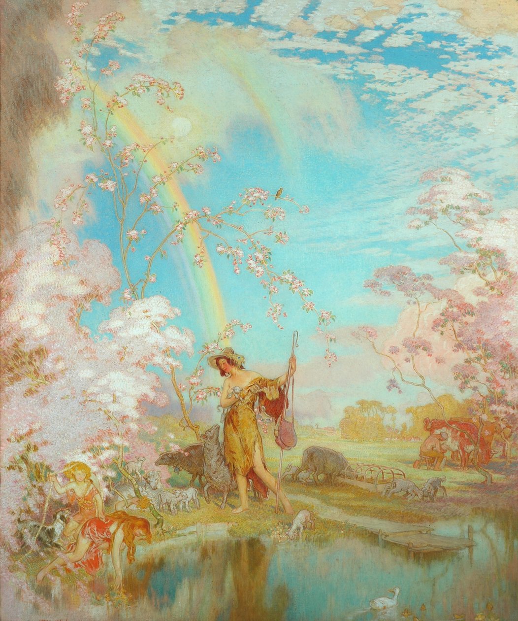 Forårets blomster af William Shackleton