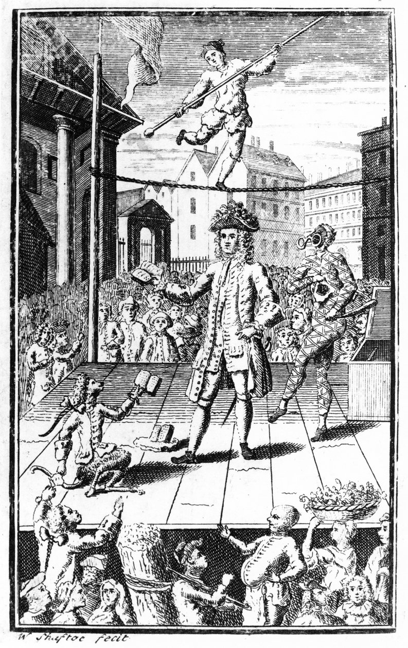 Satire of Dr Rock, ca. 1740 af William Shaftoe