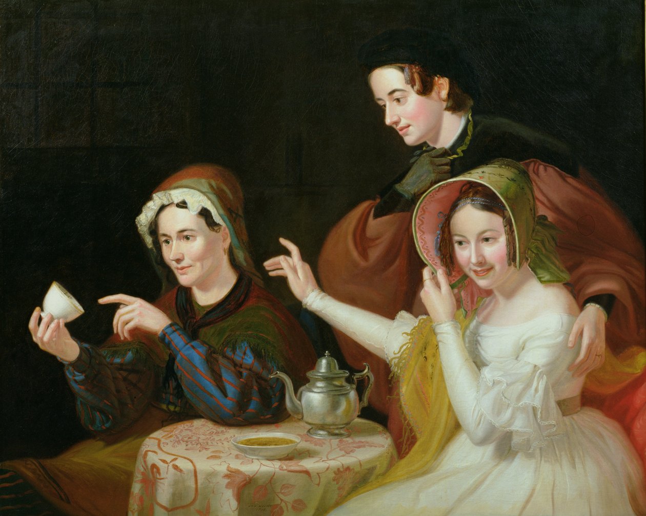 Dræg i koppen, 1838 af William Sidney Mount