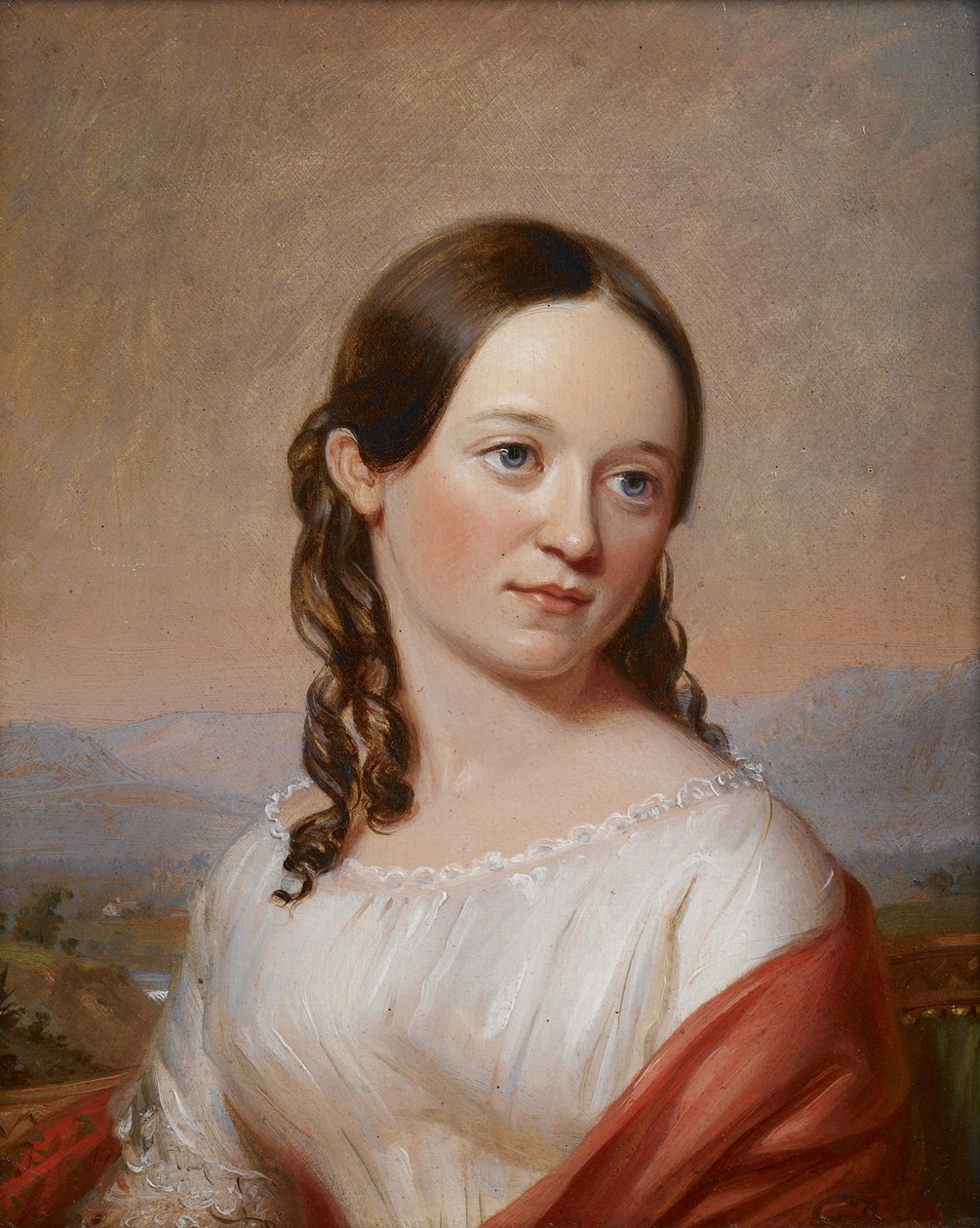 Portræt af Julia Ann Seabury, 1846 af William Sidney Mount