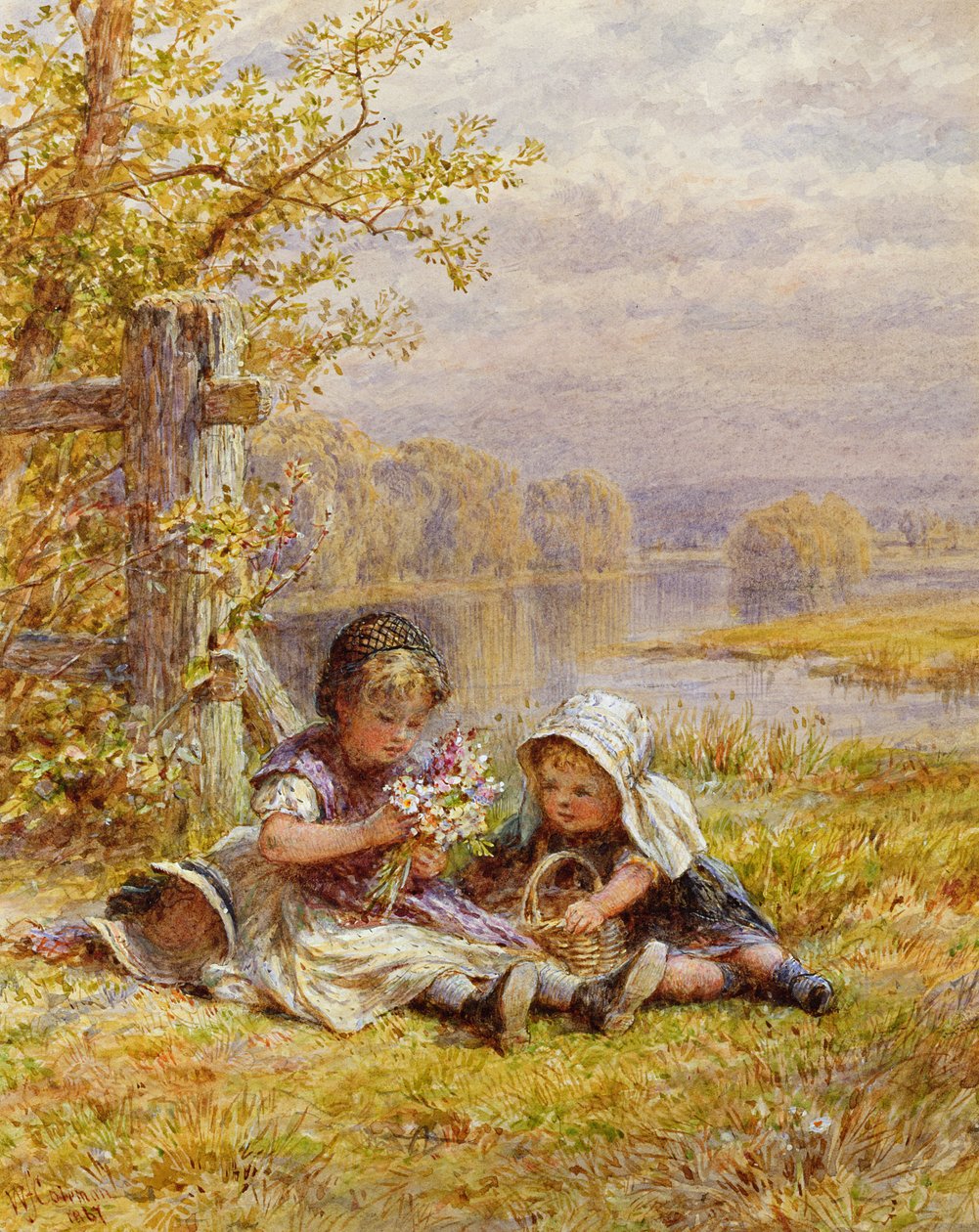 En posy til mor, 1867 af William Stephen Coleman