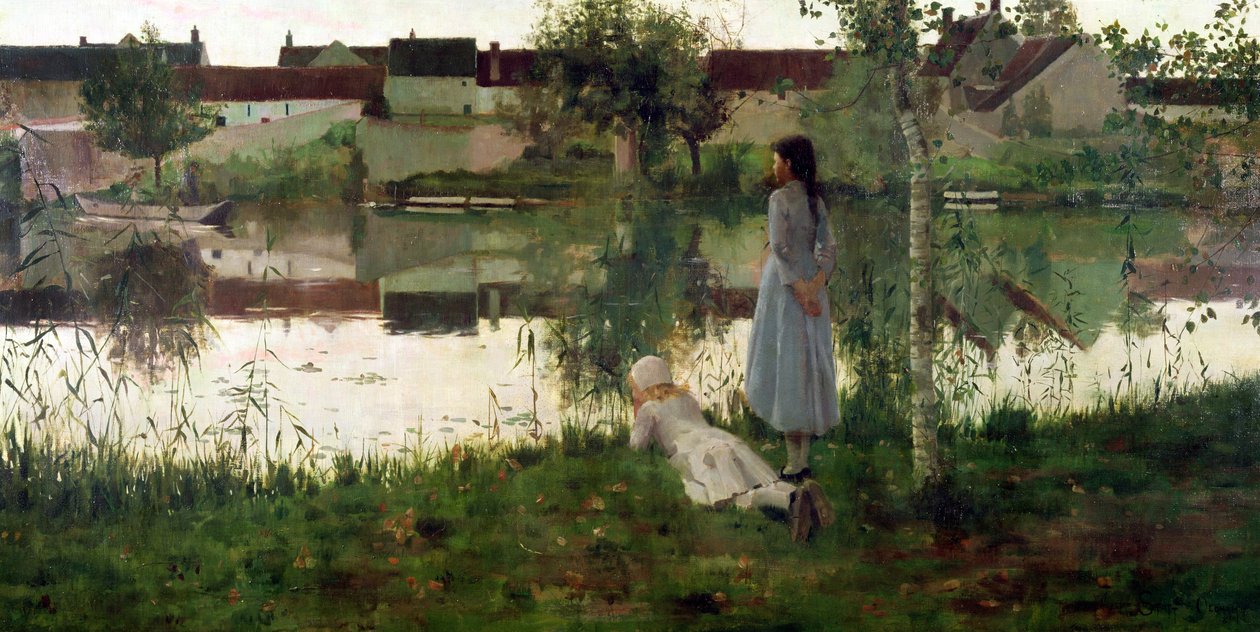 Færgen af William Edward Stott
