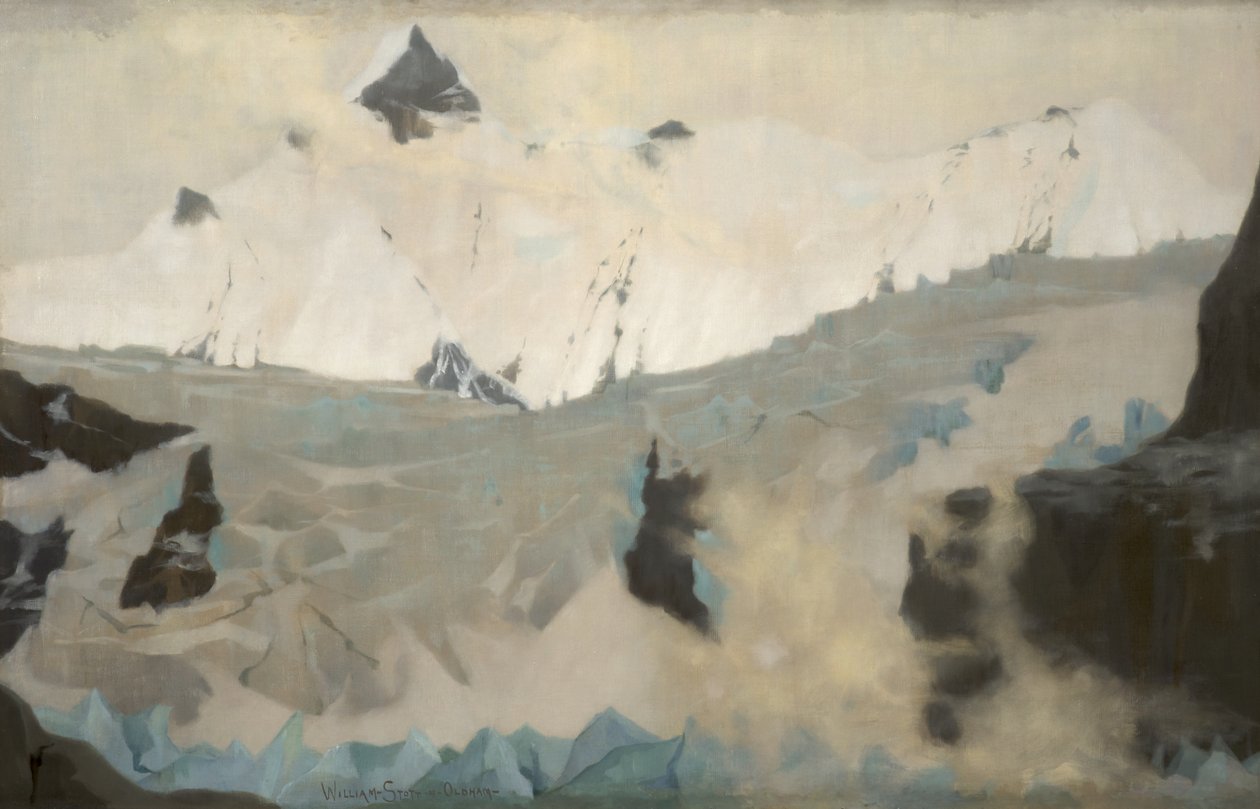 Det Hvide Bjerg, 1888 af William Edward Stott