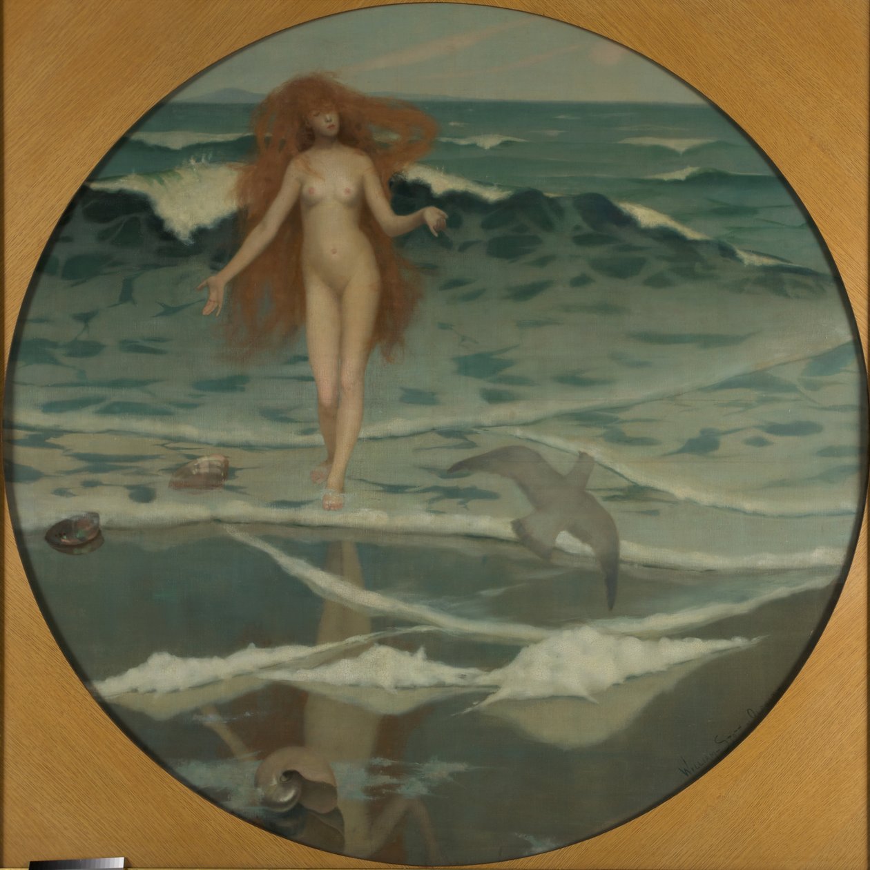 Venus Born of the Sea Foam af William Edward Stott