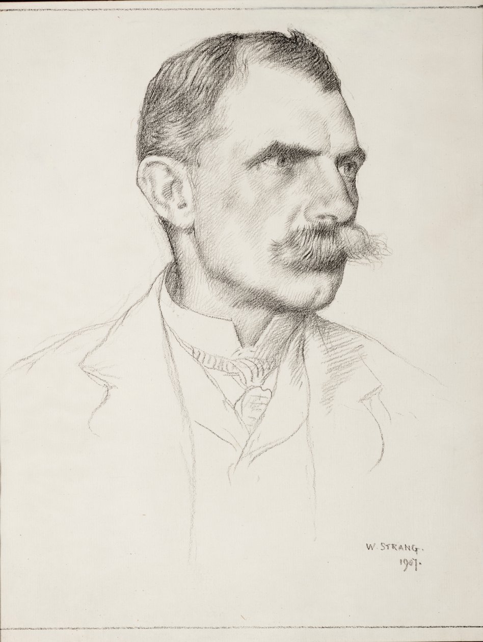 Edward Shroder Prior (1852-1932) arkitekt, 1907 af William Strang