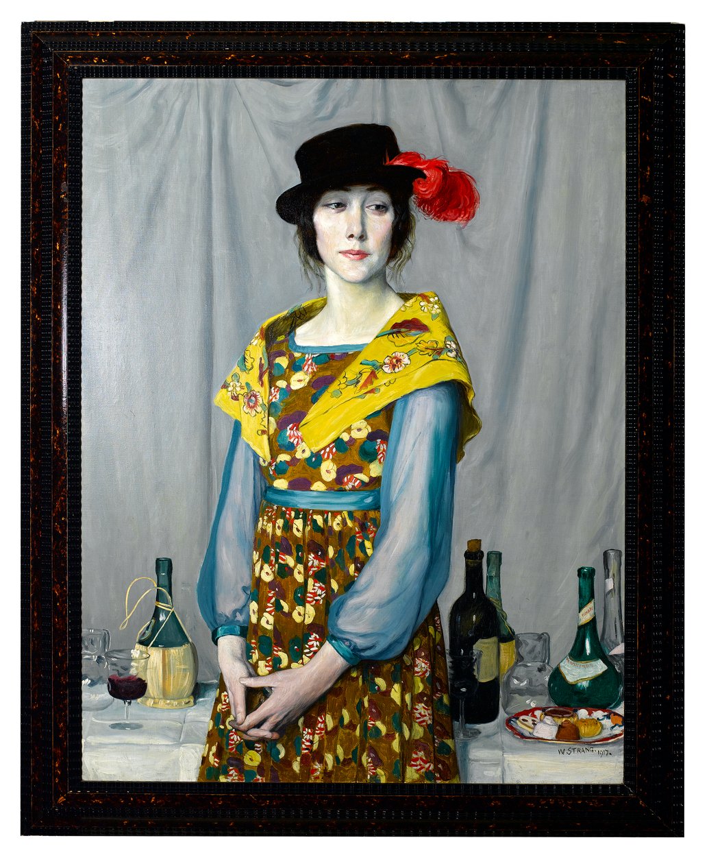 Buffeten, 1917 af William Strang