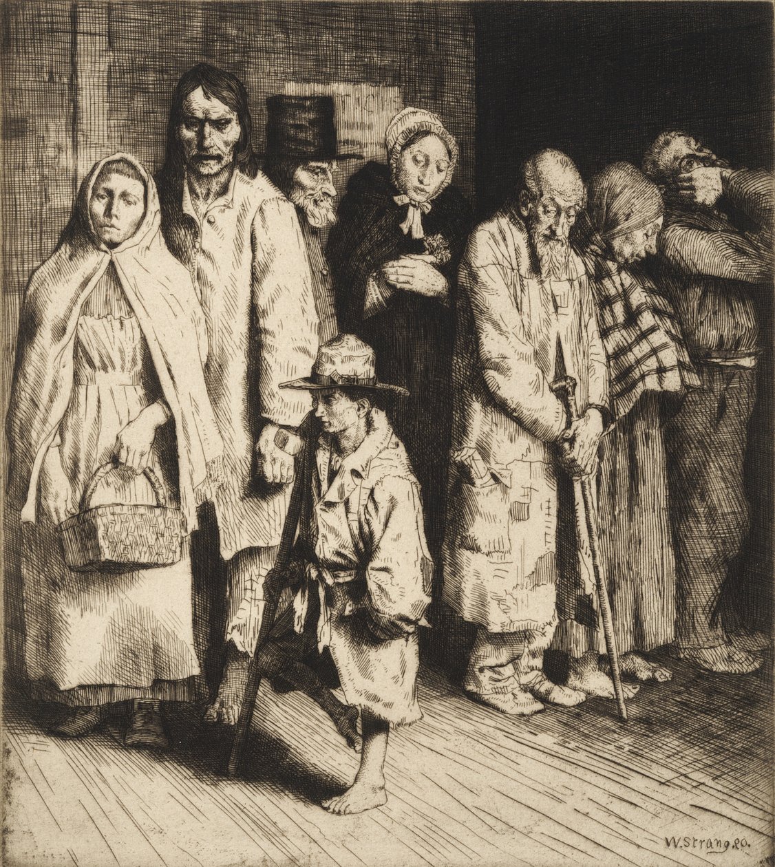 De Fattiges Sag af William Strang