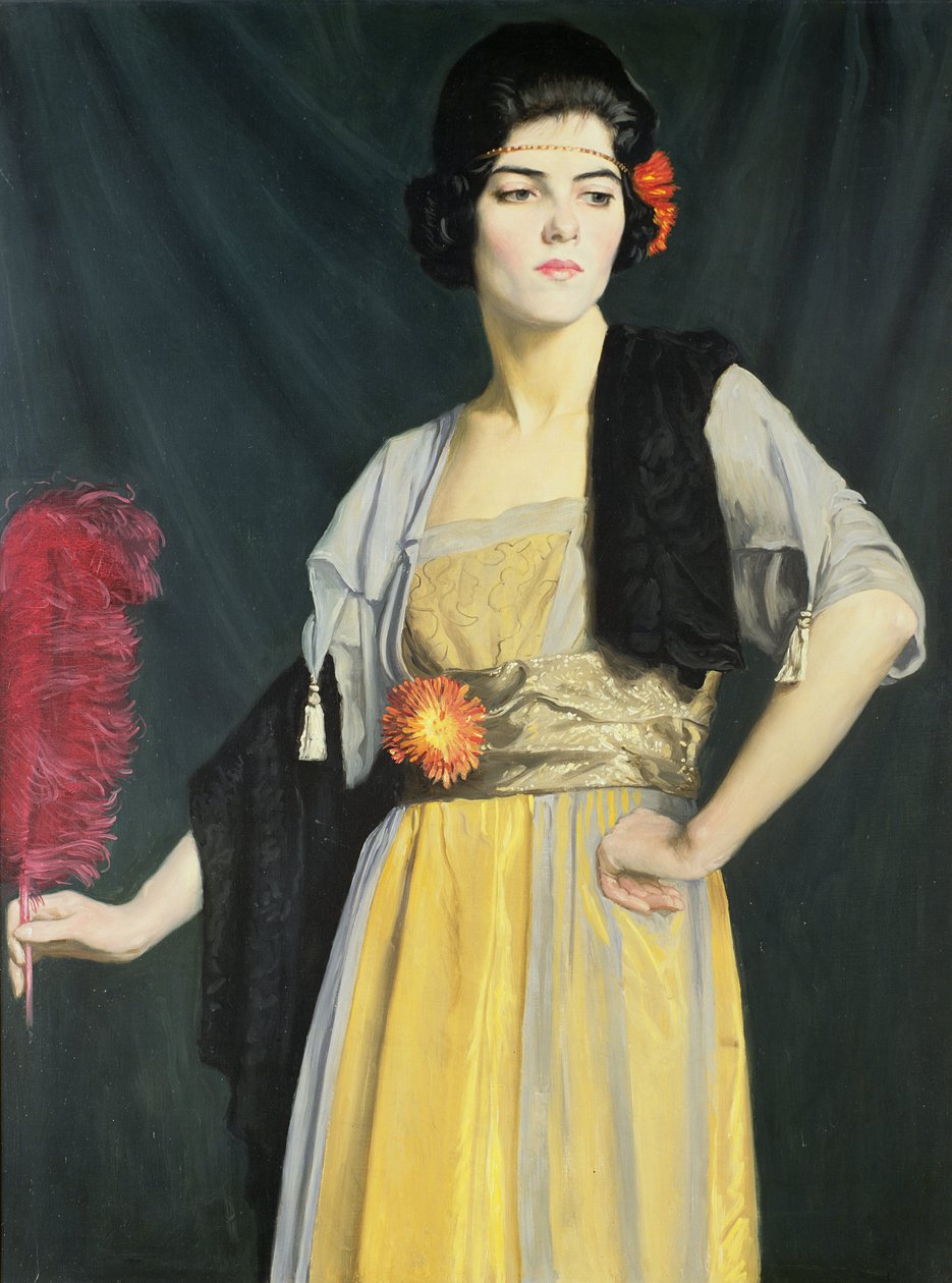 Fjerfanen af William Strang