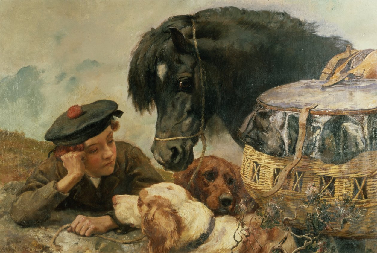 Vildtholderens ledsager af William Strutt