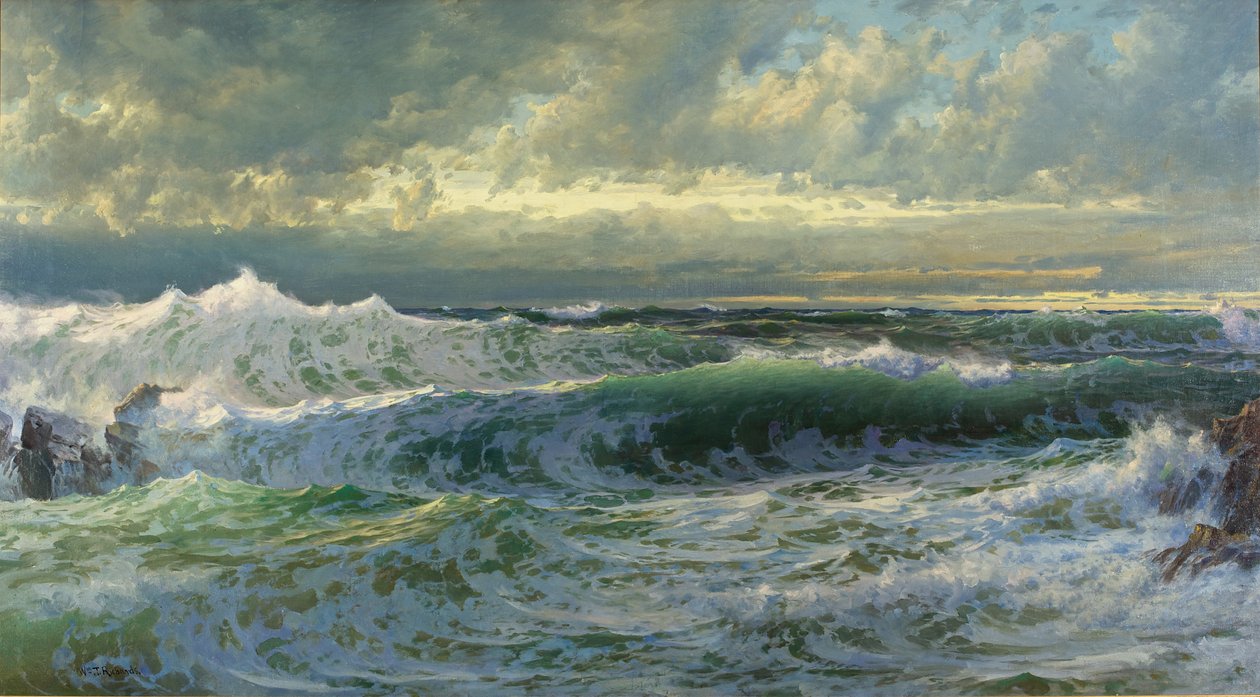 Efter en kuling, 1903 af William Trost Richards