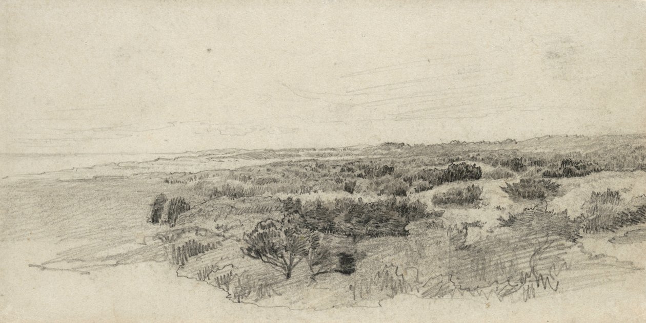 Landskab med træer af William Trost Richards