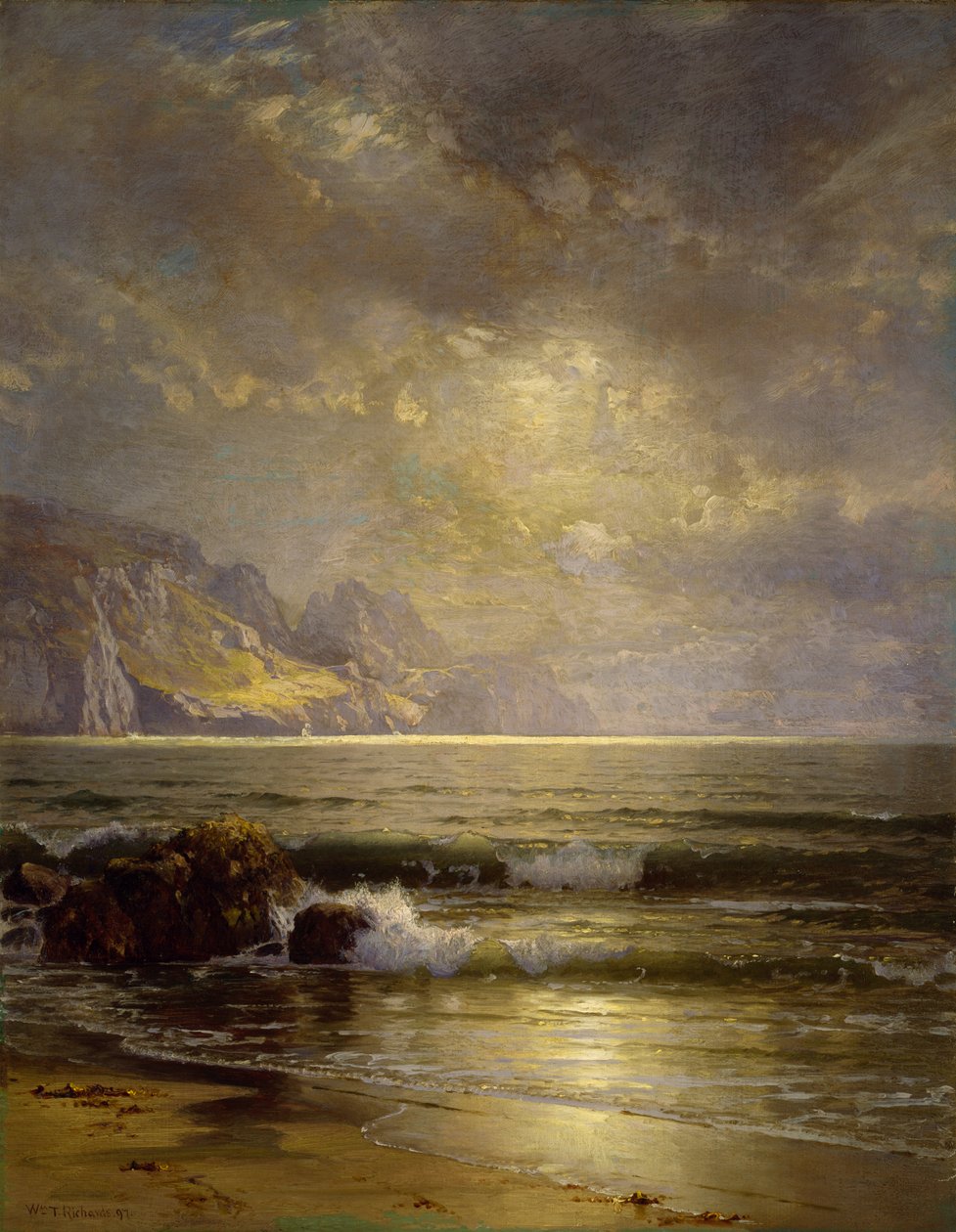 Sølandskab, 1897 af William Trost Richards