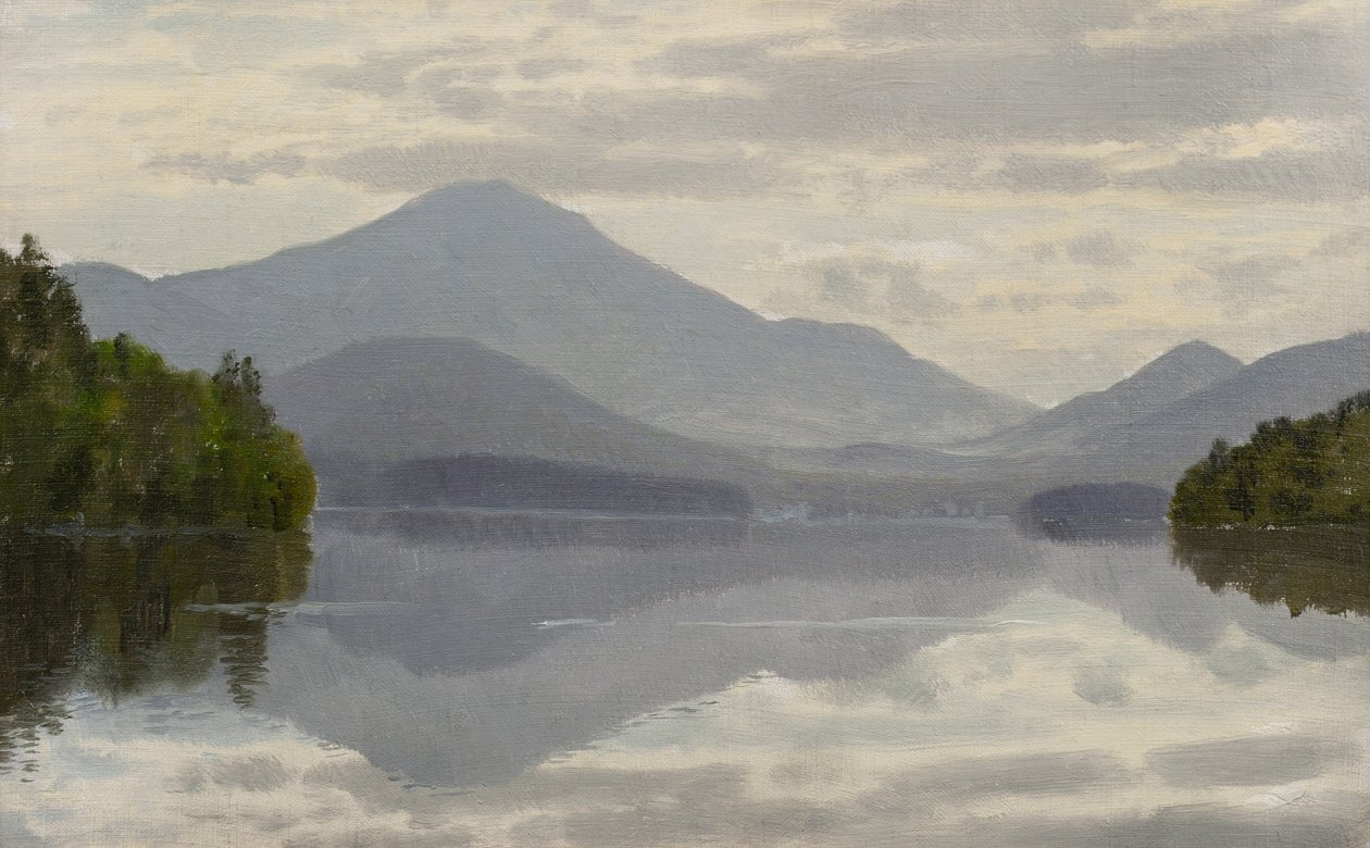 Whiteface Mountain, Lake Placid, ca. 1877 af William Trost Richards