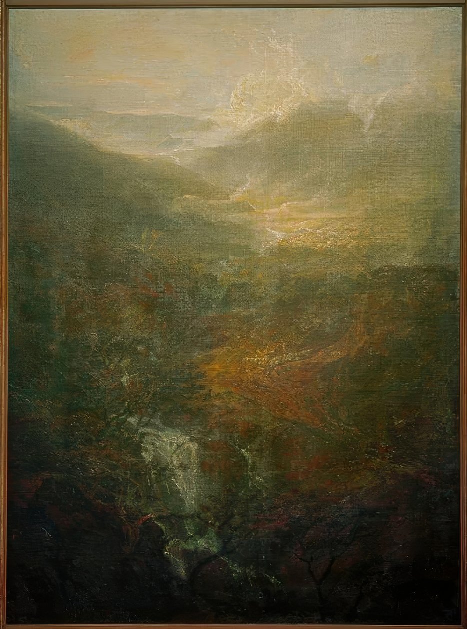 Morgen blandt Coniston Fells, Cumberland af Joseph Mallord William Turner